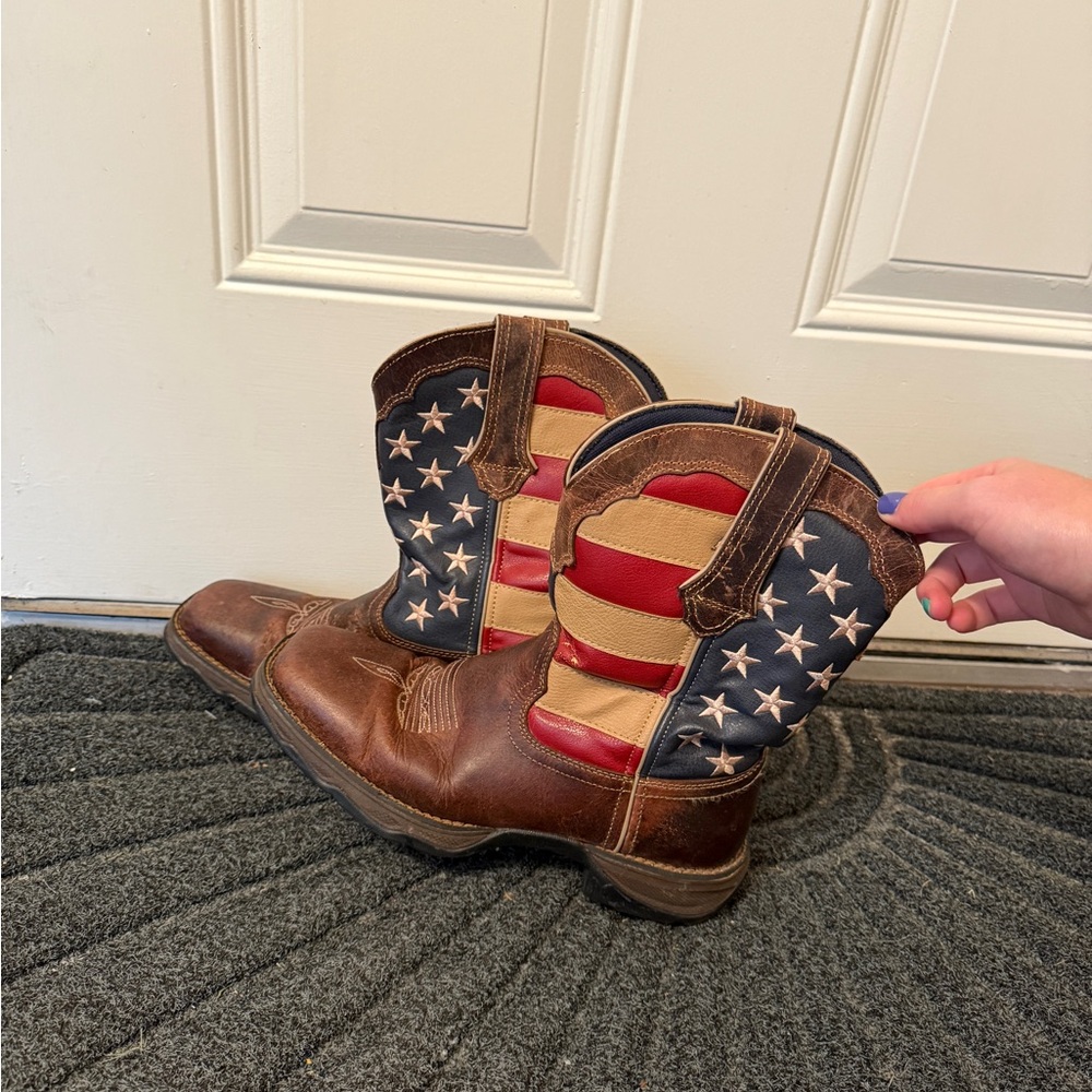 American Flag Women’s Cowboy Boots